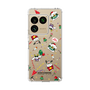 スリムプロテクションケース［ ポムポムプリン＆シナモン＆ポチャッコ - Xmas - パターン ］