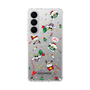 スリムプロテクションケース［ ポムポムプリン＆シナモン＆ポチャッコ - Xmas - パターン ］