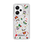 スリムプロテクションケース［ ポムポムプリン＆シナモン＆ポチャッコ - Xmas - パターン ］