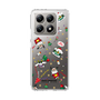 スリムプロテクションケース［ ポムポムプリン＆シナモン＆ポチャッコ - Xmas - パターン ］