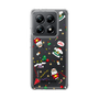 スリムプロテクションケース［ ポムポムプリン＆シナモン＆ポチャッコ - Xmas - パターン ］