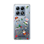 スリムプロテクションケース［ ポムポムプリン＆シナモン＆ポチャッコ - Xmas - パターン ］