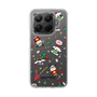 スリムプロテクションケース［ ポムポムプリン＆シナモン＆ポチャッコ - Xmas - パターン ］