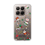 スリムプロテクションケース［ ポムポムプリン＆シナモン＆ポチャッコ - Xmas - パターン ］