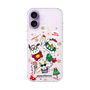 スリムプロテクションケース［ ポムポムプリン＆シナモン＆ポチャッコ - Xmas - ソロ ］