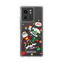 スリムプロテクションケース［ ポムポムプリン＆シナモン＆ポチャッコ - Xmas - ソロ ］