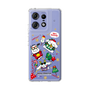スリムプロテクションケース［ ポムポムプリン＆シナモン＆ポチャッコ - Xmas - ソロ ］