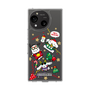 スリムプロテクションケース［ ポムポムプリン＆シナモン＆ポチャッコ - Xmas - ソロ ］