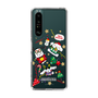 スリムプロテクションケース［ ポムポムプリン＆シナモン＆ポチャッコ - Xmas - ソロ ］