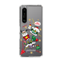 スリムプロテクションケース［ ポムポムプリン＆シナモン＆ポチャッコ - Xmas - ソロ ］