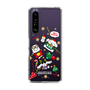 スリムプロテクションケース［ ポムポムプリン＆シナモン＆ポチャッコ - Xmas - ソロ ］