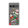 スリムプロテクションケース［ ポムポムプリン＆シナモン＆ポチャッコ - Xmas - ソロ ］