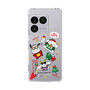 スリムプロテクションケース［ ポムポムプリン＆シナモン＆ポチャッコ - Xmas - ソロ ］