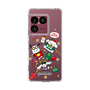 スリムプロテクションケース［ ポムポムプリン＆シナモン＆ポチャッコ - Xmas - ソロ ］