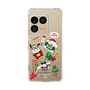 スリムプロテクションケース［ ポムポムプリン＆シナモン＆ポチャッコ - Xmas - ソロ ］