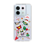 スリムプロテクションケース［ ポムポムプリン＆シナモン＆ポチャッコ - Xmas - ソロ ］