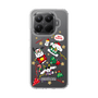 スリムプロテクションケース［ ポムポムプリン＆シナモン＆ポチャッコ - Xmas - ソロ ］