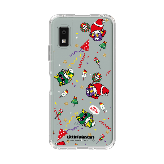 スリムプロテクションケース［ キキ&ララ - Xmas - パターン ］