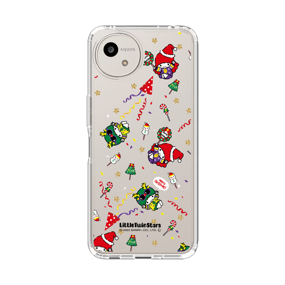 スリムプロテクションケース［ キキ&ララ - Xmas - パターン ］