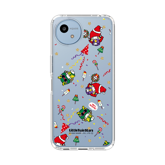 スリムプロテクションケース［ キキ&ララ - Xmas - パターン ］