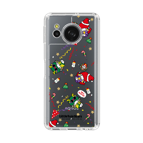 スリムプロテクションケース［ キキ&ララ - Xmas - パターン ］