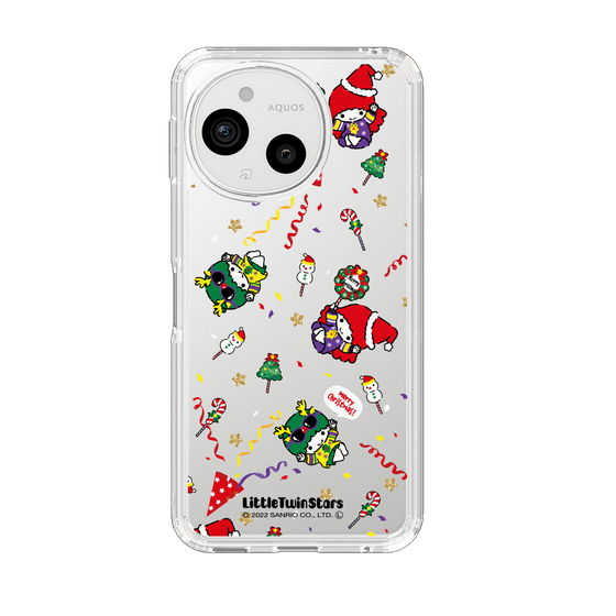 スリムプロテクションケース［ キキ&ララ - Xmas - パターン ］