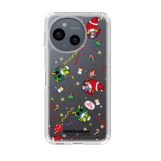 スリムプロテクションケース［ キキ&ララ - Xmas - パターン ］