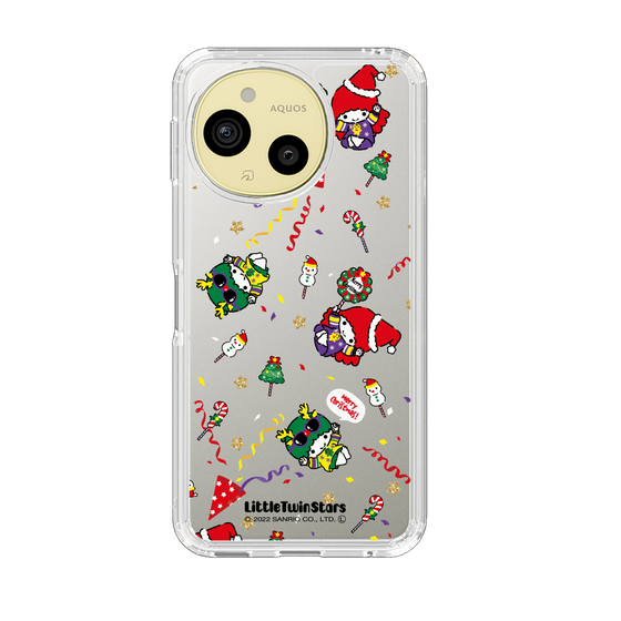 スリムプロテクションケース［ キキ&ララ - Xmas - パターン ］