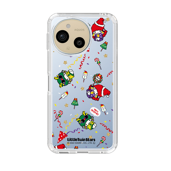 スリムプロテクションケース［ キキ&ララ - Xmas - パターン ］