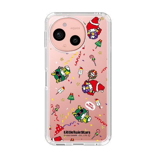 スリムプロテクションケース［ キキ&ララ - Xmas - パターン ］