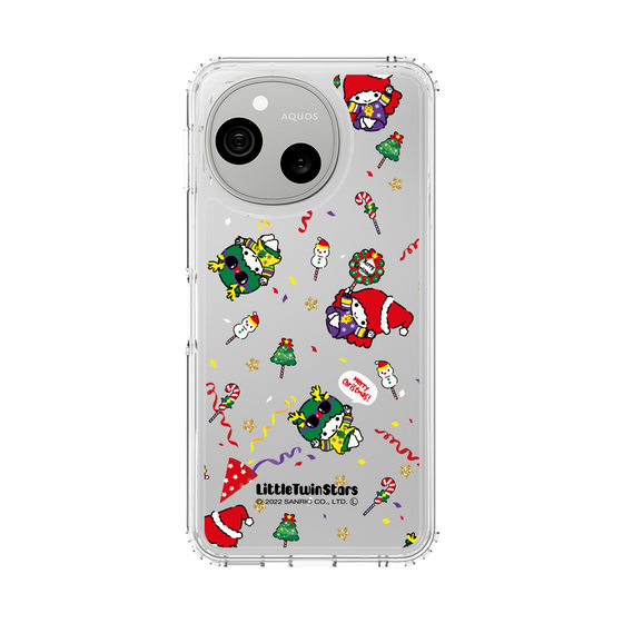 スリムプロテクションケース［ キキ&ララ - Xmas - パターン ］