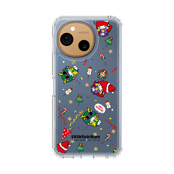 スリムプロテクションケース［ キキ&ララ - Xmas - パターン ］