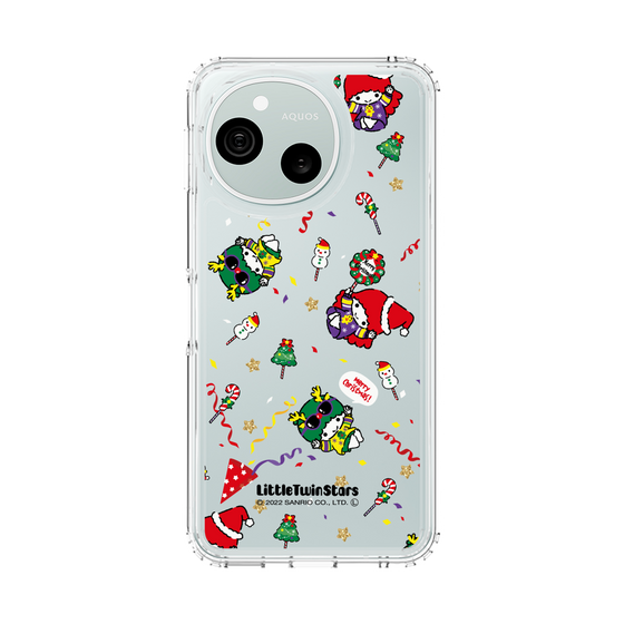 スリムプロテクションケース［ キキ&ララ - Xmas - パターン ］