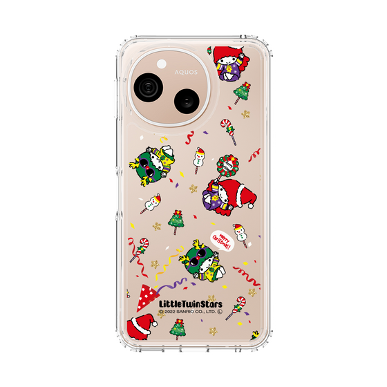 スリムプロテクションケース［ キキ&ララ - Xmas - パターン ］