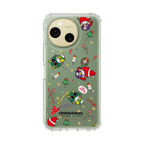 スリムプロテクションケース［ キキ&ララ - Xmas - パターン ］