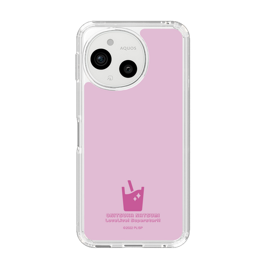 スリムプロテクションケース［ ラブライブ！スーパースター!! - 鬼塚 夏美 - アイコン カラー ］