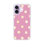スリムプロテクションケース［ 水彩ドット・レトロカラー - Pink ］
