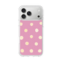 スリムプロテクションケース［ 水彩ドット・レトロカラー - Pink ］