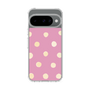 スリムプロテクションケース［ 水彩ドット・レトロカラー - Pink ］