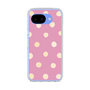スリムプロテクションケース［ 水彩ドット・レトロカラー - Pink ］