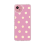 スリムプロテクションケース［ 水彩ドット・レトロカラー - Pink ］