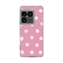 スリムプロテクションケース［ 水彩ドット・レトロカラー - Pink ］