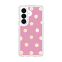 スリムプロテクションケース［ 水彩ドット・レトロカラー - Pink ］