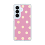 スリムプロテクションケース［ 水彩ドット・レトロカラー - Pink ］