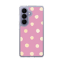 スリムプロテクションケース［ 水彩ドット・レトロカラー - Pink ］