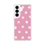 スリムプロテクションケース［ 水彩ドット・レトロカラー - Pink ］