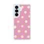 スリムプロテクションケース［ 水彩ドット・レトロカラー - Pink ］