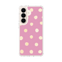スリムプロテクションケース［ 水彩ドット・レトロカラー - Pink ］