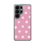 スリムプロテクションケース［ 水彩ドット・レトロカラー - Pink ］