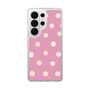 スリムプロテクションケース［ 水彩ドット・レトロカラー - Pink ］